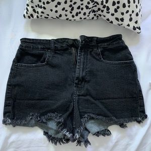 Forever 21 Black Mom Shorts